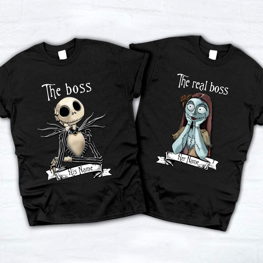 Personalized Nightmare T-Shirt & Hoodie Gift for Couples