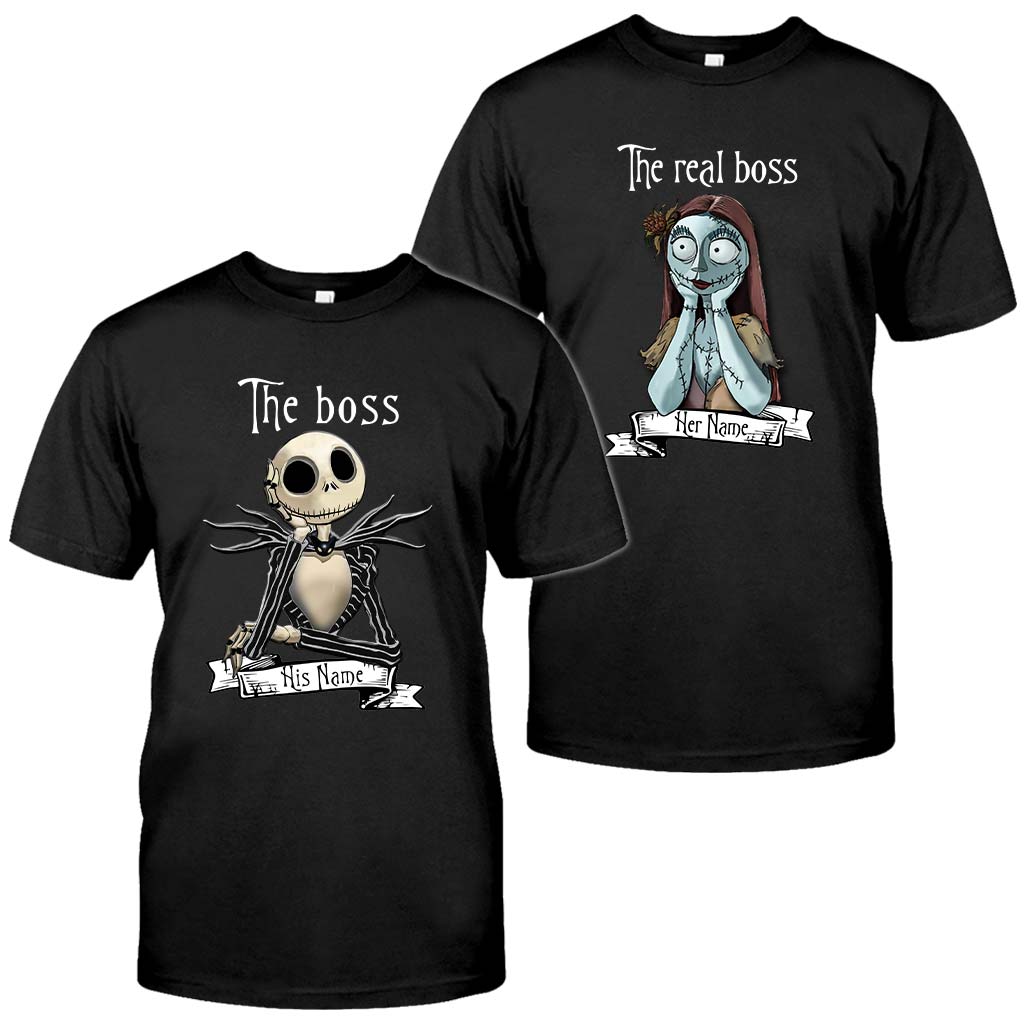 Personalized Nightmare T-Shirt & Hoodie Gift for Couples