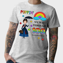 Load image into Gallery viewer, Personalized Teacher T-Shirt 100 Days of School Gift
