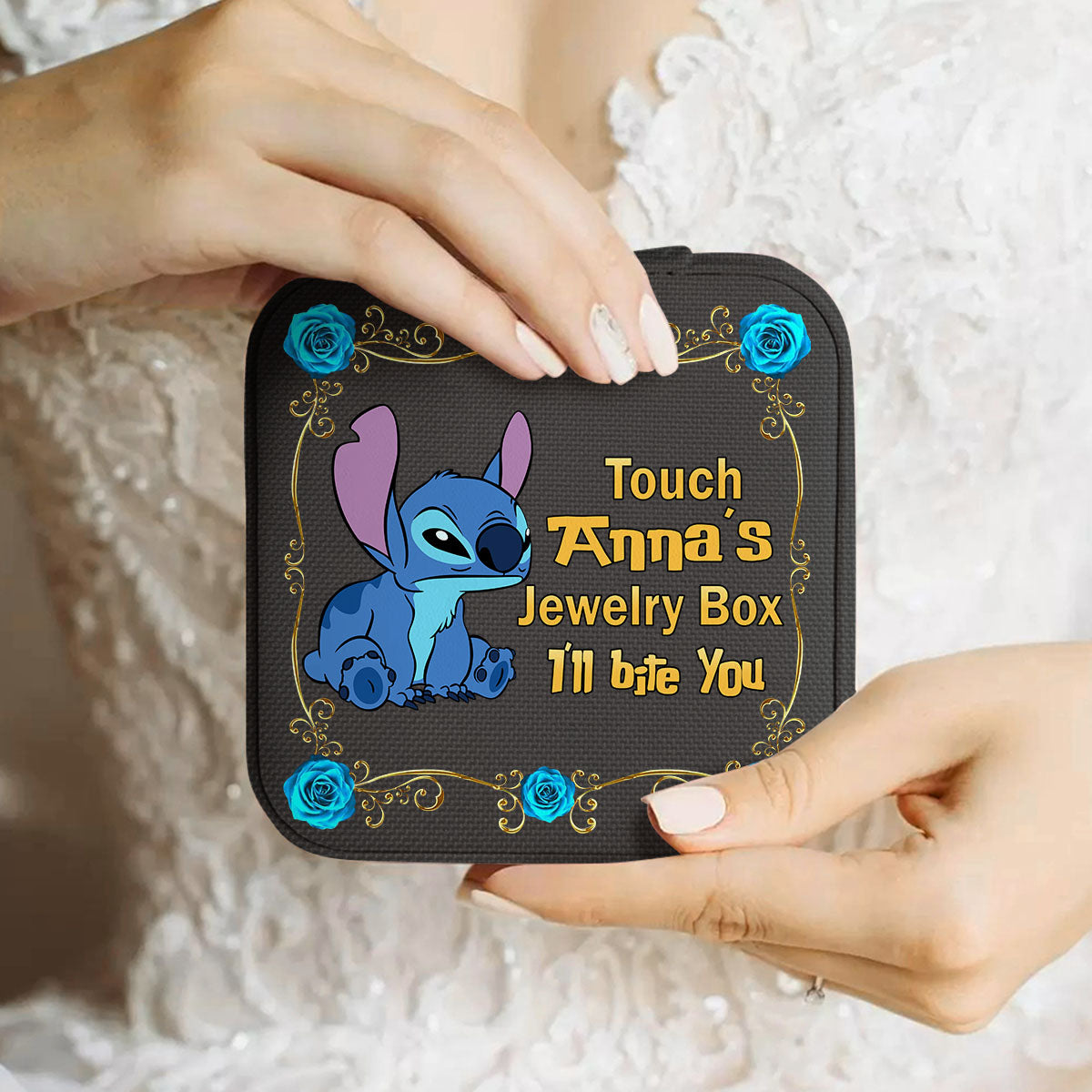 Personalized Ohana Jewelry Box Custom Name Gift for Her