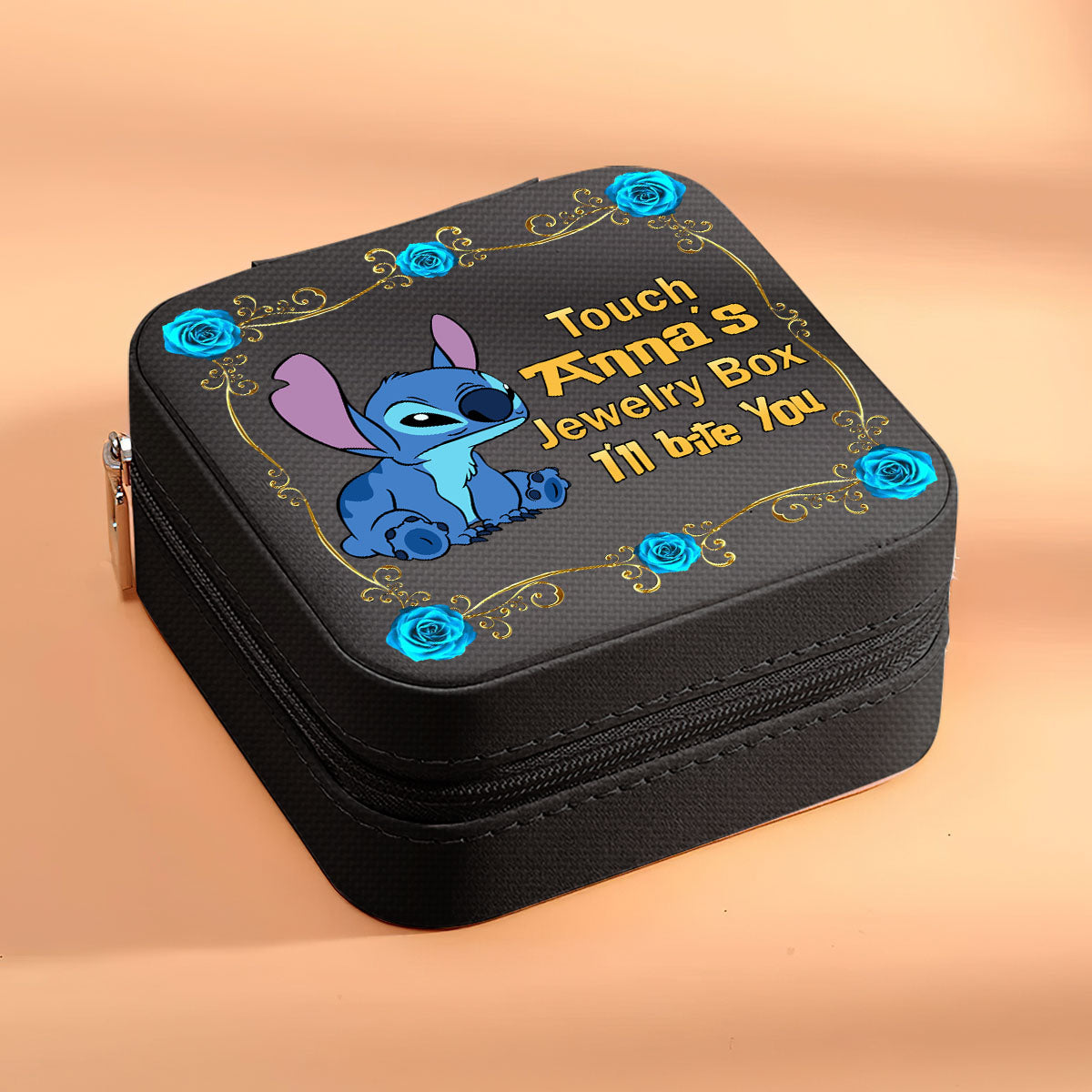 Personalized Ohana Jewelry Box Custom Name Gift for Her