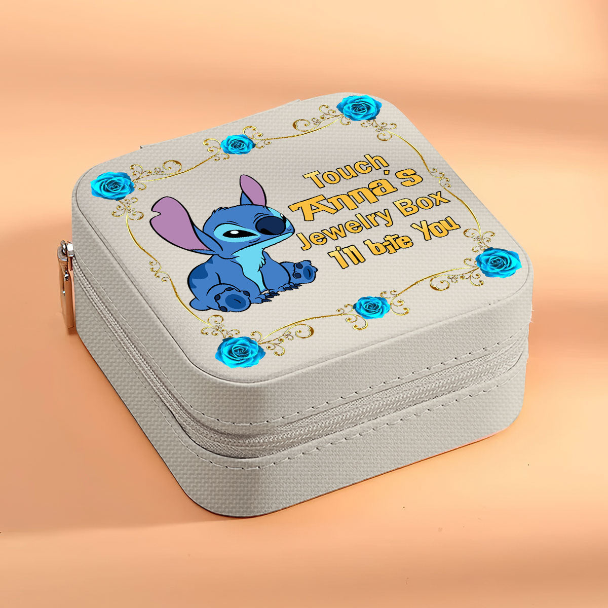 Personalized Ohana Jewelry Box Custom Name Gift for Her