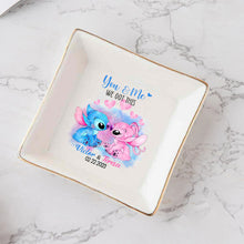 Load image into Gallery viewer, Personalized Ohana Jewelry Dish Custom Name Gift for Couples
