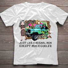 Load image into Gallery viewer, Personalized Cool Mom T-Shirt &amp; Hoodie Custom Name Gift
