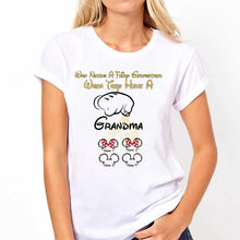 Load image into Gallery viewer, Personalized Mother's Day T-shirt &amp; Hoodie with Custom Names for Grandma
