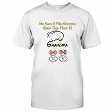 Load image into Gallery viewer, Personalized Mother's Day T-shirt &amp; Hoodie with Custom Names for Grandma
