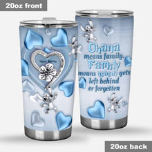 Load image into Gallery viewer, Personalized Ohana Tumbler Custom Name Gift for Family
