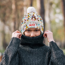 Load image into Gallery viewer, Personalized Mouse Beanie Hat Custom Name Gift for Kids
