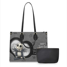 Load image into Gallery viewer, Personalized Leather Handbag with Quote for Travel Gift
