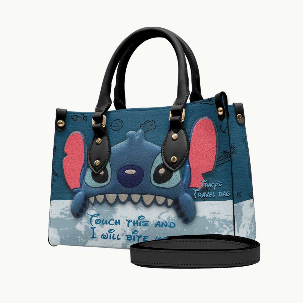Personalized Leather Handbag with Fun Design - Gift for Women