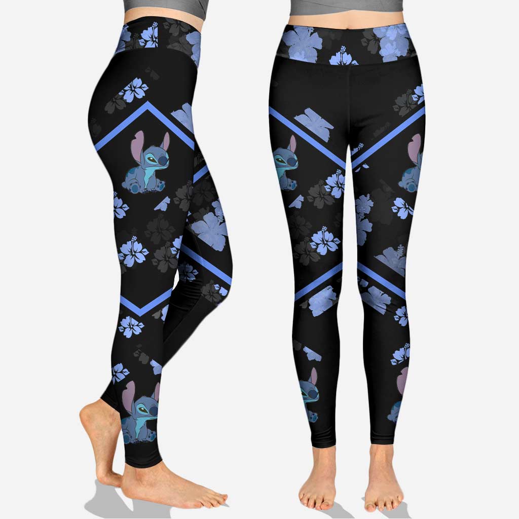 Personalized Ohana Cross Tank Top & Leggings Gift with Custom Name