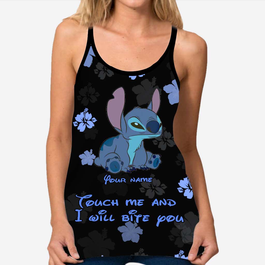 Personalized Ohana Cross Tank Top & Leggings Gift with Custom Name