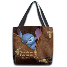 Load image into Gallery viewer, Personalized Ohana Tote Bag with Stitch Design for Kids
