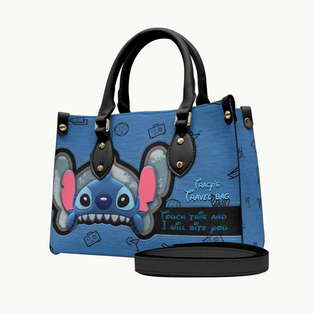 Personalized Leather Handbag Custom Name Gift for Women