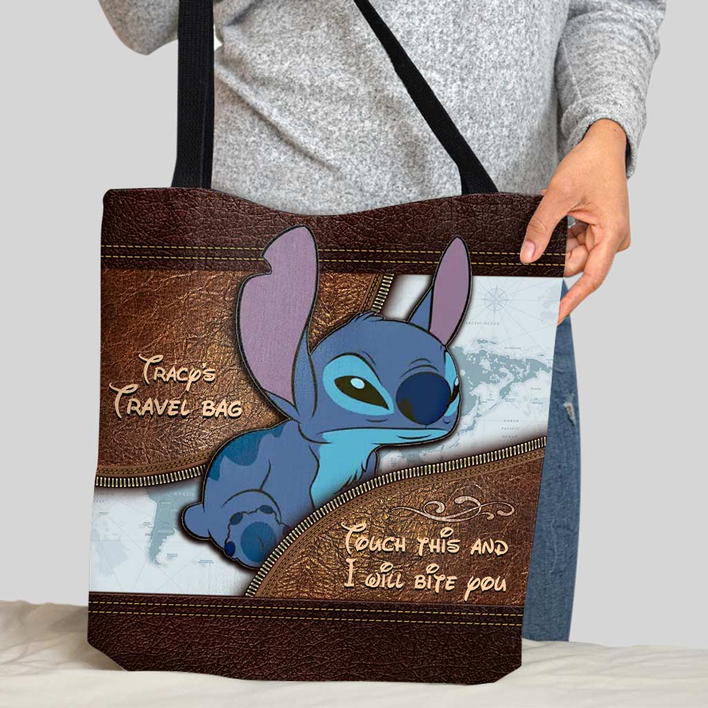 Personalized Travel Tote Bag Custom Name Design for Her