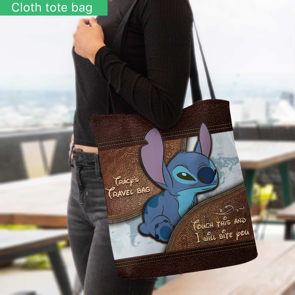 Personalized Travel Tote Bag Custom Name Design for Her