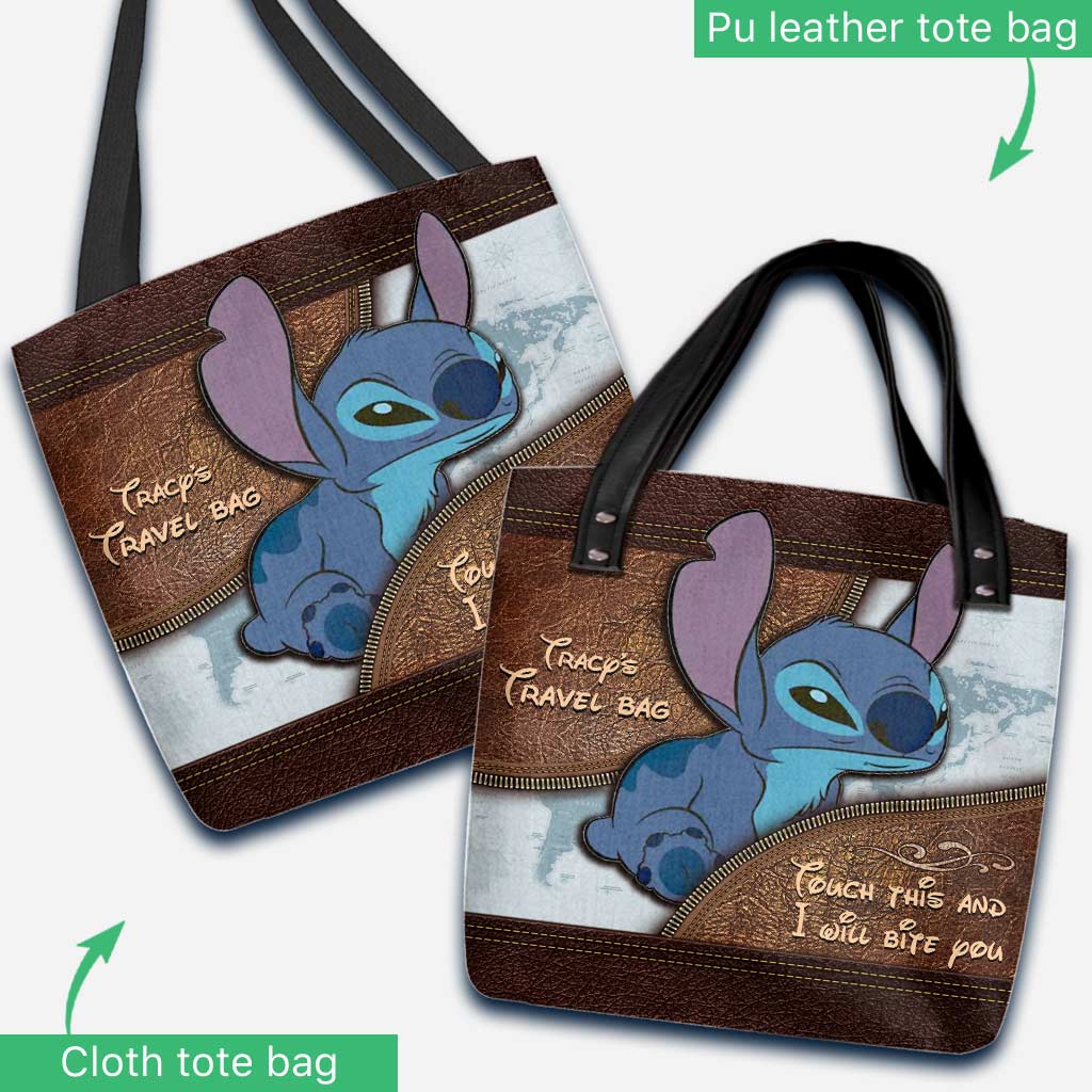 Personalized Travel Tote Bag Custom Name Design for Her