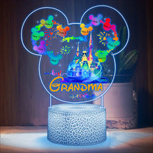 Load image into Gallery viewer, Personalized LED Light Base Plaque Gift for Grandma
