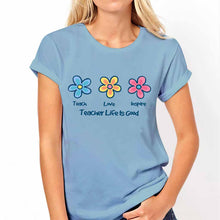 Load image into Gallery viewer, Personalized Teacher T-shirt and Hoodie Gift for Educators
