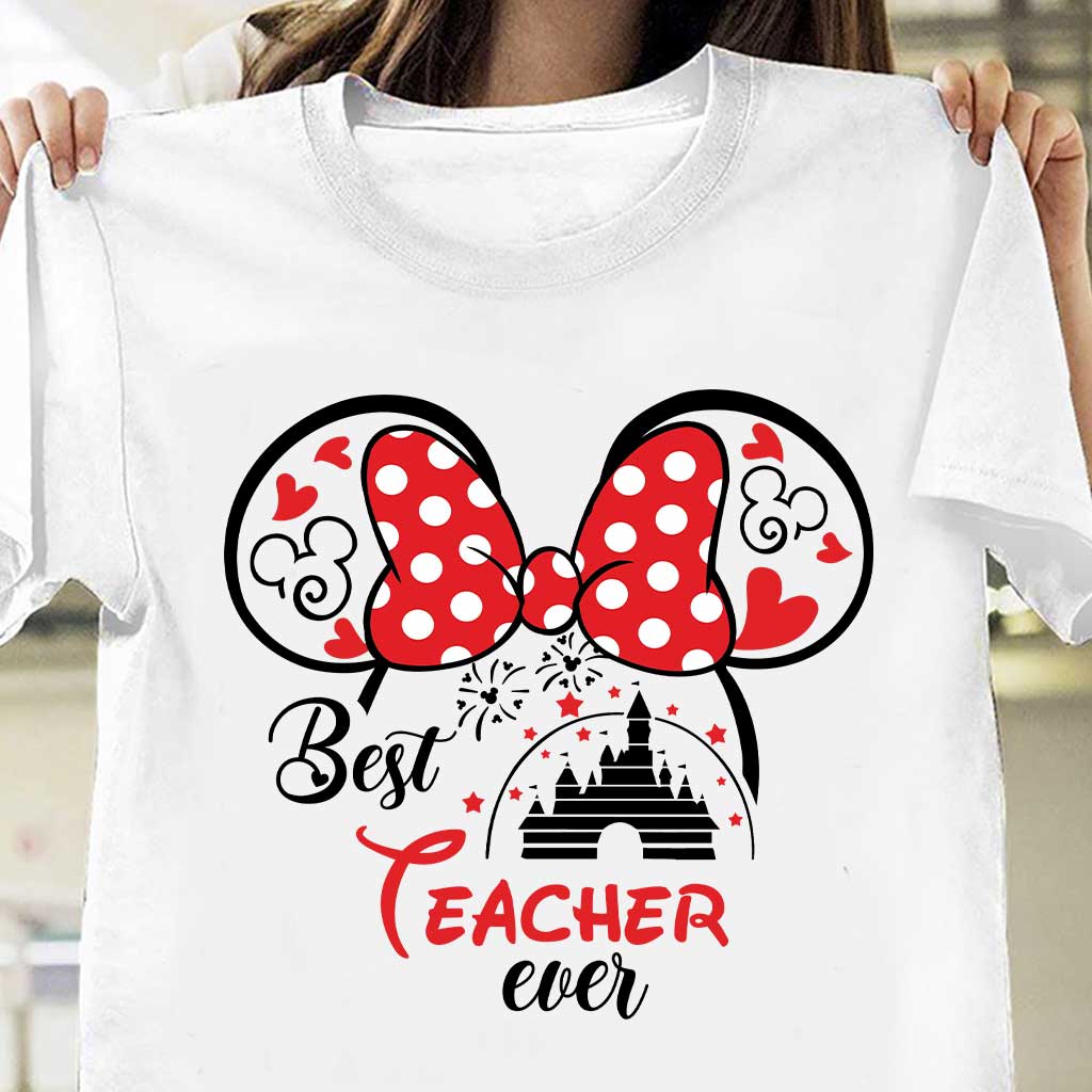 Personalized Best Teacher Ever T-Shirt & Hoodie Gift for Educators