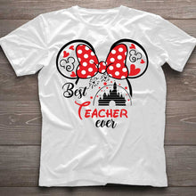 Load image into Gallery viewer, Personalized Best Teacher Ever T-Shirt &amp; Hoodie Gift for Educators
