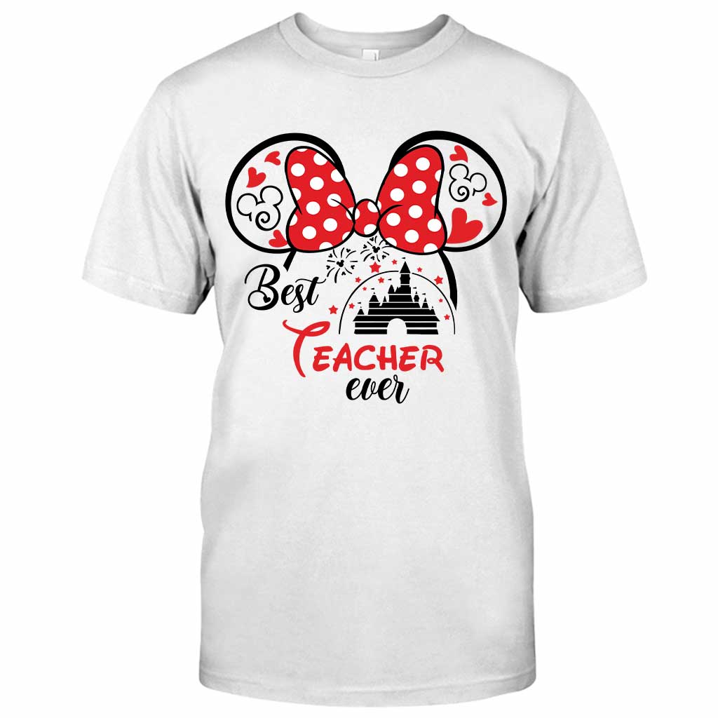 Personalized Best Teacher Ever T-Shirt & Hoodie Gift for Educators