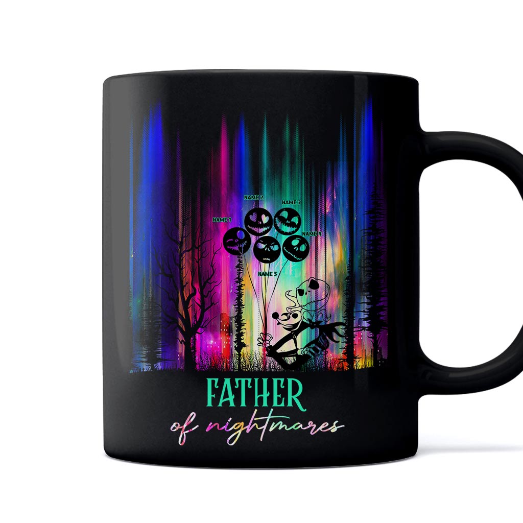 Personalized Black Mug Unique Father Gift for Dad