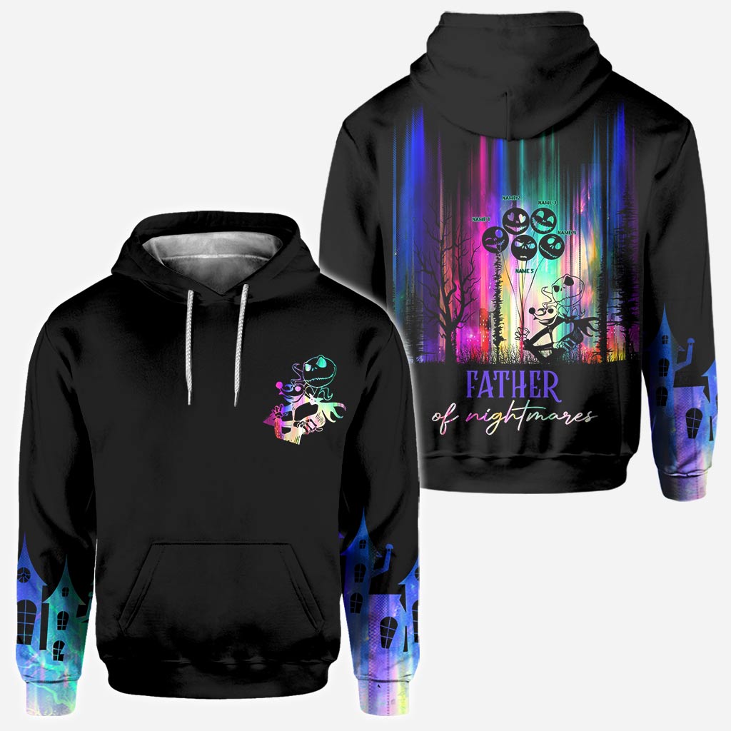 Personalized Father of Nightmares All Over Hoodie Gift