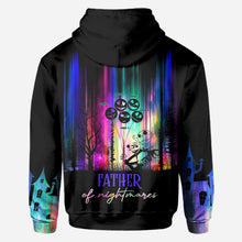 Load image into Gallery viewer, Personalized Father of Nightmares All Over Hoodie Gift
