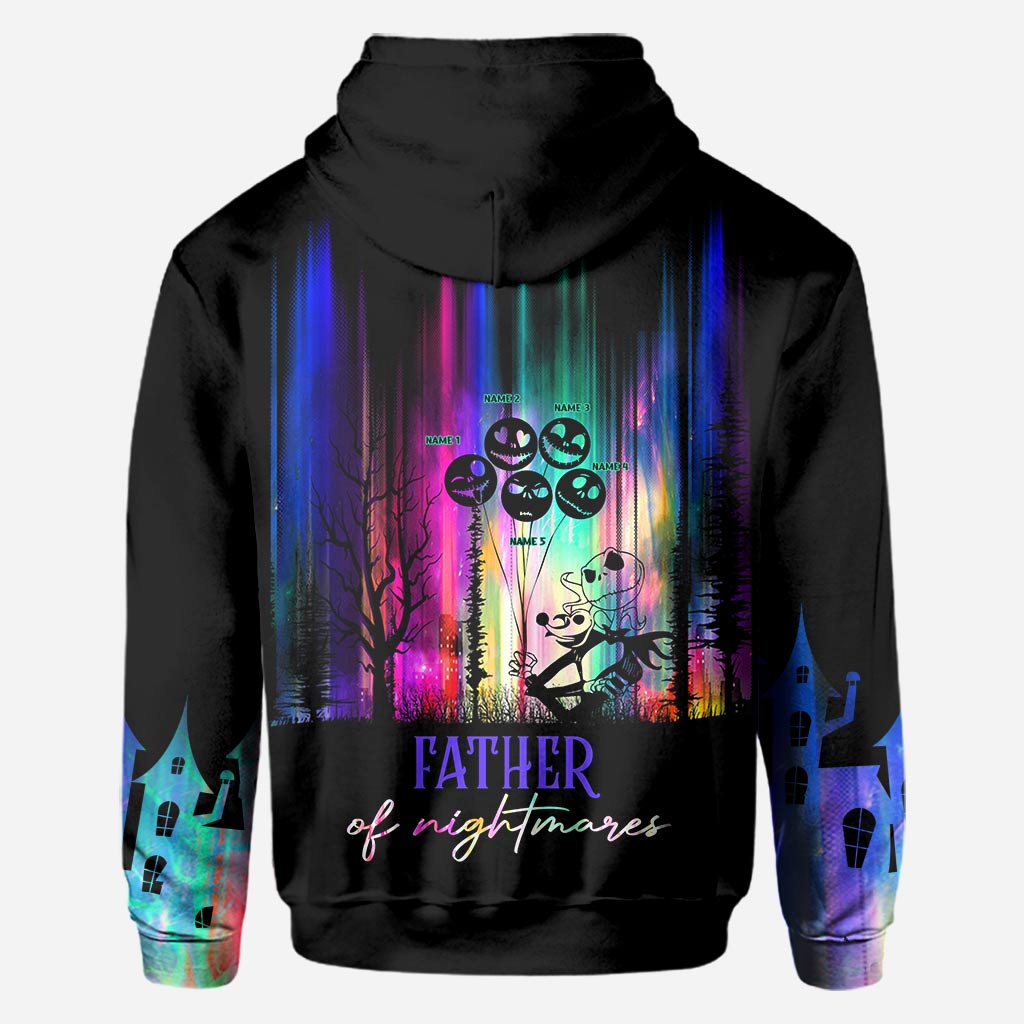 Personalized Father of Nightmares All Over Hoodie Gift