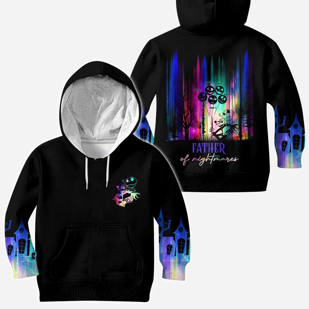 Personalized Father of Nightmares All Over Hoodie Gift