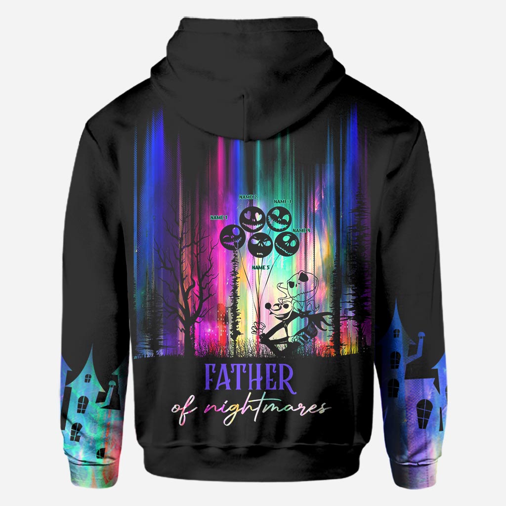 Personalized Father of Nightmares All Over Hoodie Gift
