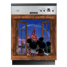 Load image into Gallery viewer, Personalized Magnetic Dishwasher Cover Custom Family Gift
