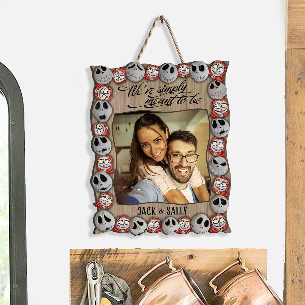 Personalized Nightmare Wood Sign Custom Name Gift for Couple