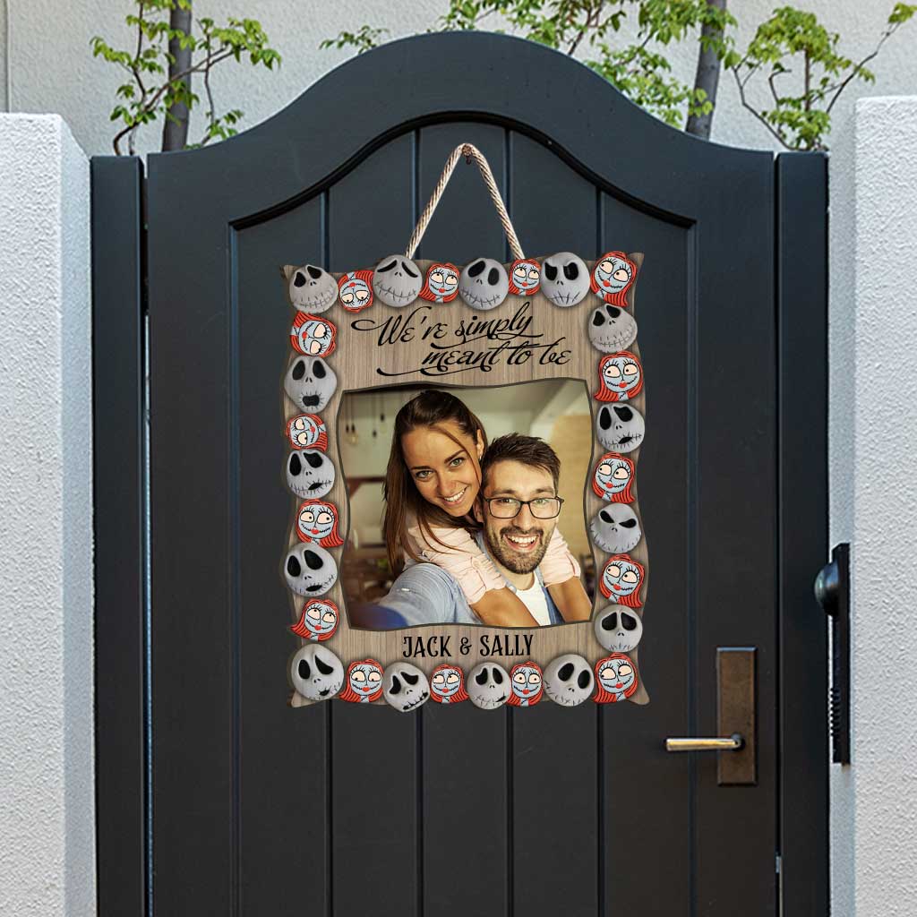 Personalized Nightmare Wood Sign Custom Name Gift for Couple