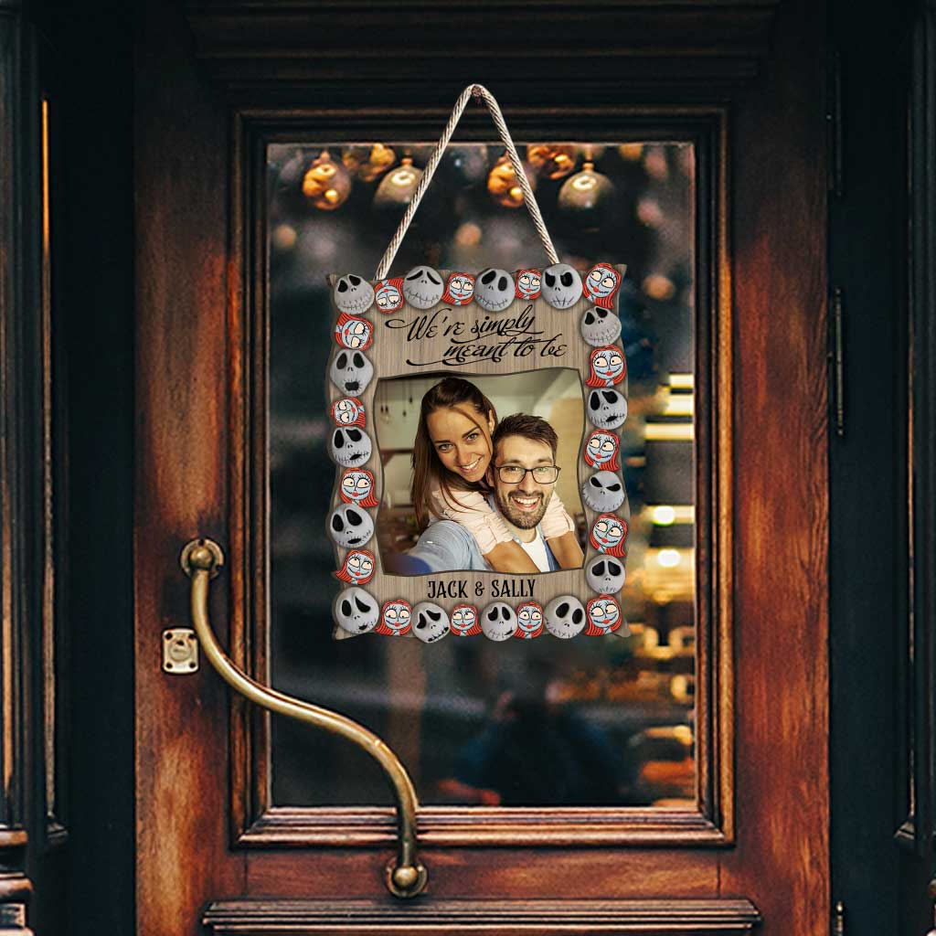 Personalized Nightmare Wood Sign Custom Name Gift for Couple