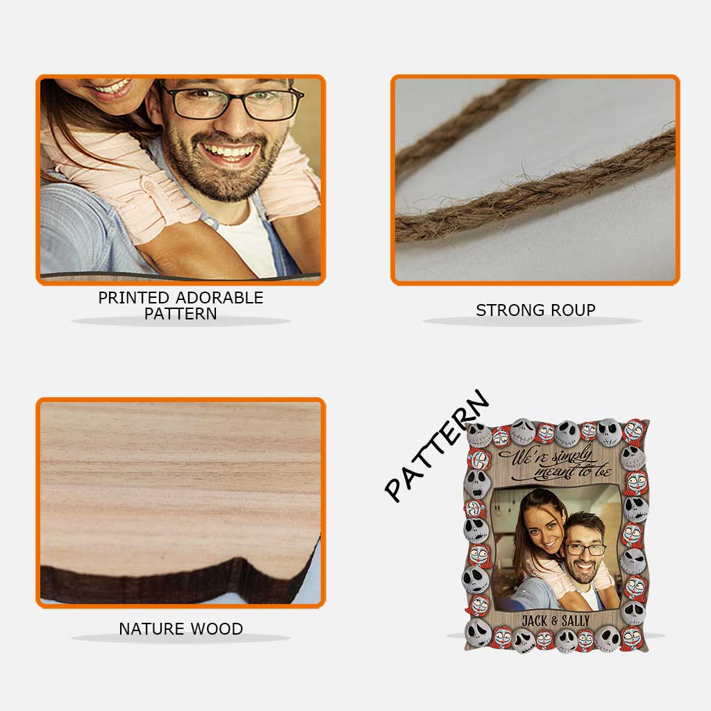 Personalized Nightmare Wood Sign Custom Name Gift for Couple