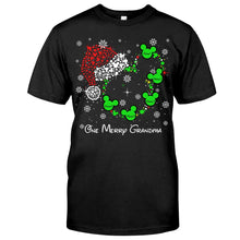Load image into Gallery viewer, Personalized Christmas T-Shirt &amp; Hoodie for Grandma | Custom Names
