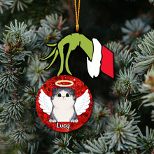 Load image into Gallery viewer, Personalized Cat Ornament Printed on Both Sides Unique Christmas Gift
