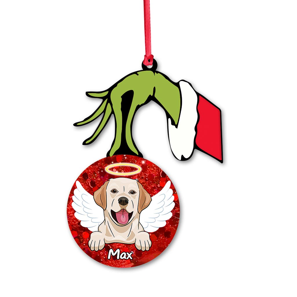Personalized Dog Ornament Christmas Gift Custom Design