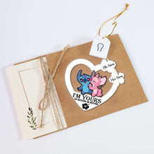 Load image into Gallery viewer, Personalized LED Acrylic Ornament I'm Yours Gift for Couples

