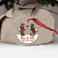 Load image into Gallery viewer, Personalized Christmas Mouse Ornament Custom Name Gift
