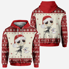 Load image into Gallery viewer, Personalized Nightmare Before Christmas Hoodie Custom Design Gift for Kids
