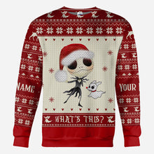 Load image into Gallery viewer, Personalized Nightmare Before Christmas Hoodie Custom Design Gift for Kids
