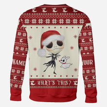 Load image into Gallery viewer, Personalized Nightmare Before Christmas Hoodie Custom Design Gift for Kids
