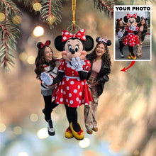 Load image into Gallery viewer, Personalized Mickey Mouse Shaped Ornament Custom Gift for Christmas

