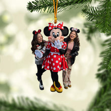 Load image into Gallery viewer, Personalized Mickey Mouse Shaped Ornament Custom Gift for Christmas
