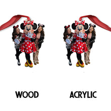 Load image into Gallery viewer, Personalized Mickey Mouse Shaped Ornament Custom Gift for Christmas

