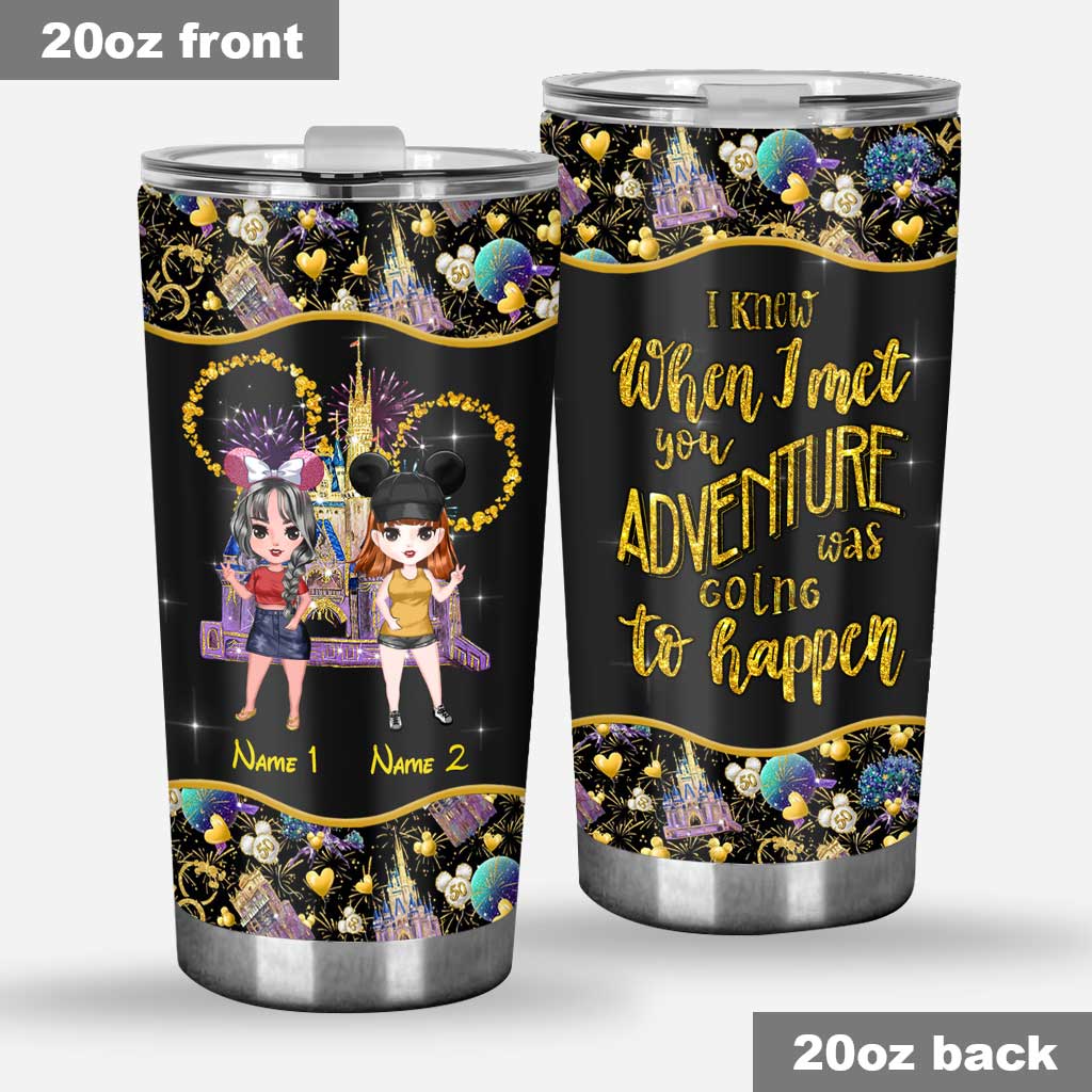 Personalized Disney Adventure Tumbler Custom Name Gift