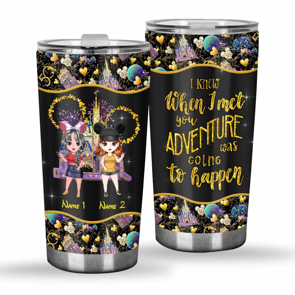 Personalized Disney Adventure Tumbler Custom Name Gift